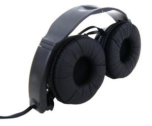 Casque Audio Pliant Pliable Stéréo MP3 MP4 Ipod : Noir Casque Audio Pliant Pliable Stéréo MP3 MP4 Ipod : Noir