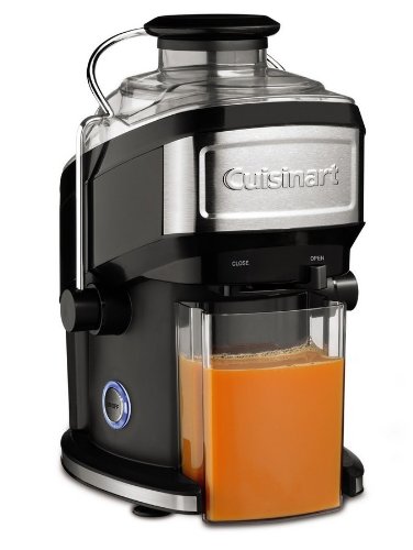 Cuisinart CJE500E Centrifugeuse compacte, Noire / Acier brossé Cuisinart CJE500E Centrifugeuse compacte, Noire / Acier brossé