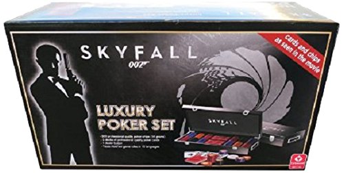 Cartamundi - 100022937 - Jeu de Société - James Bond Skyfall - Mallette Coffret Poker 300 Jetons Cartamundi - 100022937 - Jeu de Société - James Bond Skyfall - Mallette Coffret Poker 300 Jetons