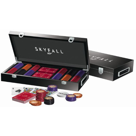 CARTAMUNDI Coffret poker luxe James Bond Skyfall CARTAMUNDI Coffret poker luxe James Bond Skyfall