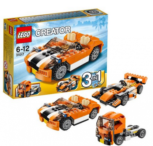 Lego Creator - 31017 - Jeu De Construction - La Décapotable Orange Lego Creator - 31017 - Jeu De Construction - La Décapotable Orange