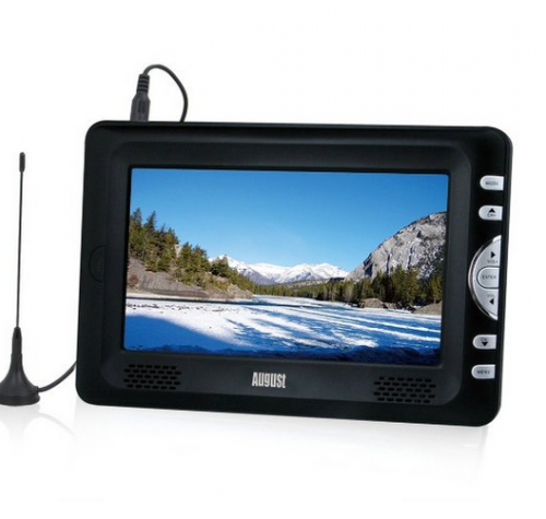 August DTV705 Téléviseur Ecran LCD Haute Résolution Portable 7" - Décodeur TNT HD (MPEG4 / H.264) et enregistreur TV / Lecteur multimédia / Affichage photo / Batterie Interne Rechargeable / Télétexte Accessoires August DTV705 Téléviseur Ecran LCD Haute Résolution Portable 7" - Décodeur TNT HD (MPEG4 / H.264) et enregistreur TV / Lecteur multimédia / Affichage photo / Batterie Interne Rechargeable / Télétexte Accessoires