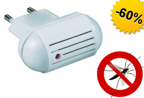 Plus besoin de chasser les moustiques grâce à ce set de 2 prises anti-insectes, livraison incluse Plus besoin de chasser les moustiques grâce à ce set de 2 prises anti-insectes, livraison incluse