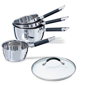 Set 4 casseroles couvercles Rapidcook 14 à 20 cm Set 4 casseroles couvercles Rapidcook 14 à 20 cm