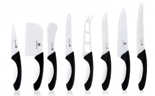 Set de 8 couteaux revêtement céramique Set de 8 couteaux revêtement céramique