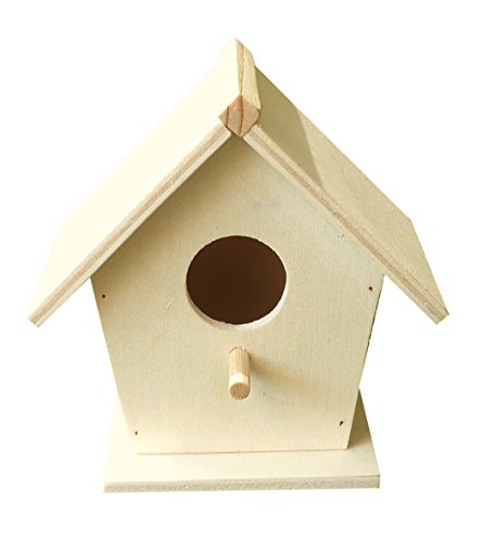 Nichoir à oiseau - petit modèle - 70 x 65 x 115 mm - L'Univers de Piwi Nichoir à oiseau - petit modèle - 70 x 65 x 115 mm - L'Univers de Piwi