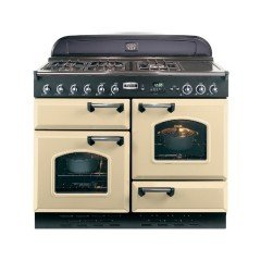 Falcon Classic 110 Mixte Creme Chrome - Falcon Classic 110 Mixte Crème Chromé - CLAS110DFCRC - Cuisinière ( four à deux étages ) - pose libre - 110 cm - classe A - crème finition chromé Falcon Classic 110 Mixte Creme Chrome - Falcon Classic 110 Mixte Crème Chromé - CLAS110DFCRC - Cuisinière ( four à deux étages ) - pose libre - 110 cm - classe A - crème finition chromé