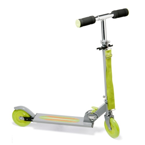 Trottinette métal pliable avec sangle Trottinette métal pliable avec sangle