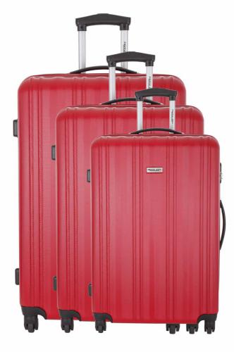 Set de 3 valises rigides en ABS Set de 3 valises rigides en ABS