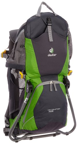 Deuter Kid Comfort Air Porte-bébé dorsal Graphite/Spring 14 L