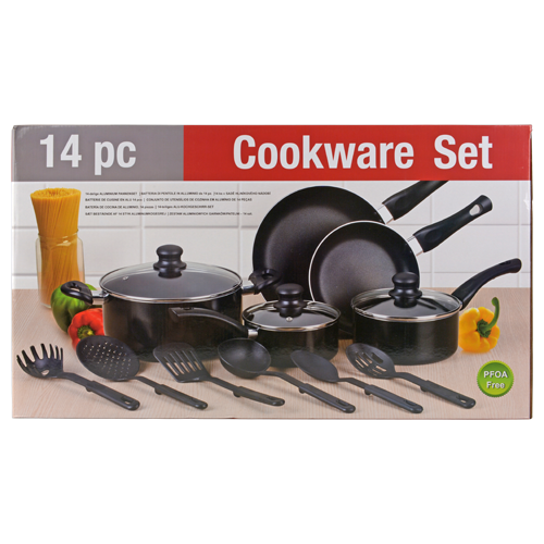 Kit de poëles et cuisine 14 pièces Kit de poëles et cuisine 14 pièces