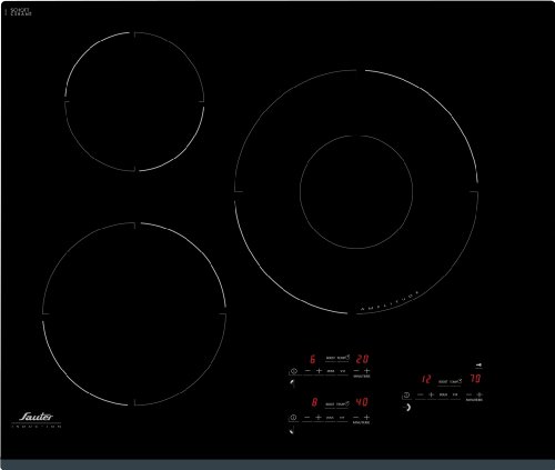 Sauter STI864B Table de Cuisson Induction 60 cm Noir Sauter STI864B Table de Cuisson Induction 60 cm Noir