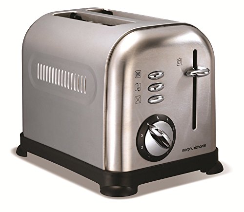 Morphy Richards 44328 Toaster Brushed Accents