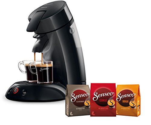 Philips HD7817/62 Senseo Original Noir + 3 Mois de Café Gratuits Philips HD7817/62 Senseo Original Noir + 3 Mois de Café Gratuits