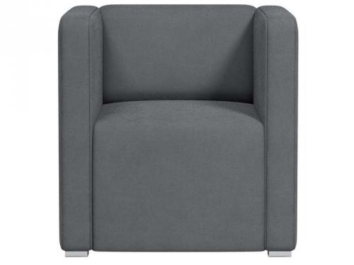 Fauteuil en tissu Ricky - Anthracite