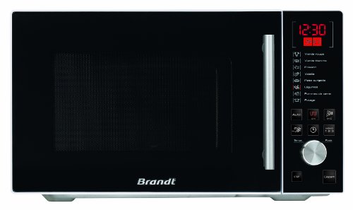 Brandt GE2622W Four à Micro Ondes Gril Pose Libre 26 L 900 W Blanc et Noir Brandt GE2622W Four à Micro Ondes Gril Pose Libre 26 L 900 W Blanc et Noir