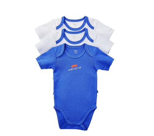 Lot de 3 bodies Tex Baby à manches courtes