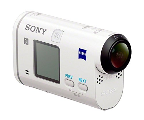 Sony HDRAS200VT.CEN Caméra sportive avec Kit voyage avec fixation sac à dos/TBC Blanc Sony HDRAS200VT.CEN Caméra sportive avec Kit voyage avec fixation sac à dos/TBC Blanc
