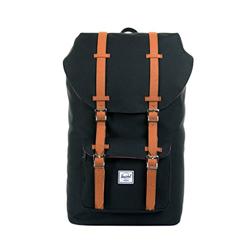 Herschel Little America, Sac à dos loisir - Noir (Black), Taille Unique Herschel Little America, Sac à dos loisir - Noir (Black), Taille Unique