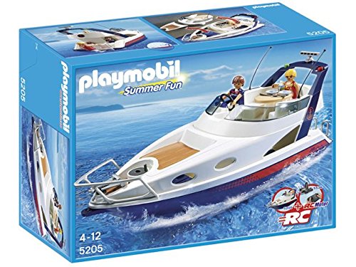 Playmobil - 5205 - Figurine - Yacht De Luxe Playmobil - 5205 - Figurine - Yacht De Luxe