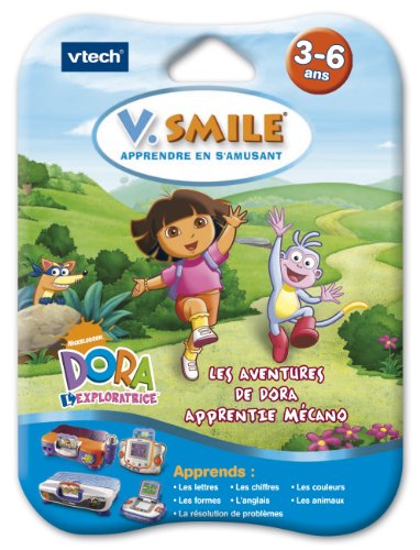 VTech - Cartouche de jeu V.Smile (Motion) Dora - 84025 VTech - Cartouche de jeu V.Smile (Motion) Dora - 84025