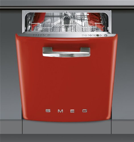 Smeg ST2FABR2 Lave-vaisselle 43 dB A+++ Rouge