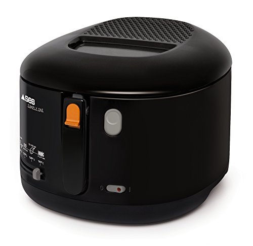 Seb FF160800 Simply One Friteuse Compacte avec Thermostat Noir Seb FF160800 Simply One Friteuse Compacte avec Thermostat Noir