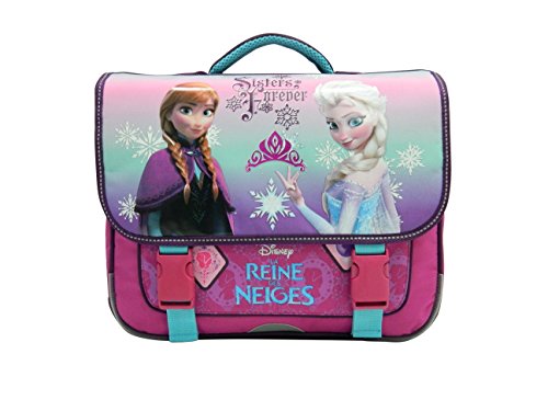 Reine Des Neiges Cartable, Rose/Bleu/Violet