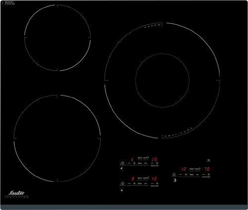Sauter STI964B Table de Cuisson Induction 60 cm Noir Sauter STI964B Table de Cuisson Induction 60 cm Noir