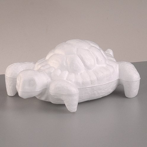 Petite Tortue en polystyrène, long 13 cm, haut 6 cm Petite Tortue en polystyrène, long 13 cm, haut 6 cm