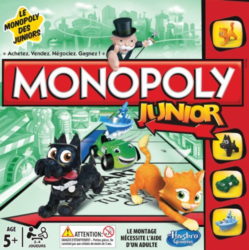 Hasbro - A69841010 - Jeu De Société - Monopoly Junior Hasbro - A69841010 - Jeu De Société - Monopoly Junior