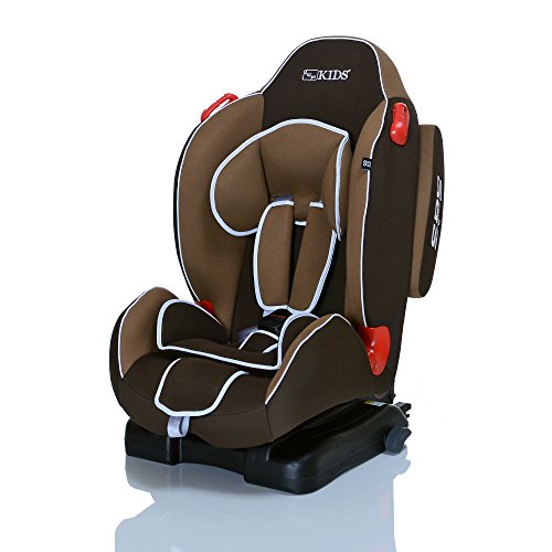 Siège Auto Bebe Isofix Sirius iFix Groupe 1 2 de 9-25 kg - SPS systeme protection latérale - ECE R44/04 , marron Siège Auto Bebe Isofix Sirius iFix Groupe 1 2 de 9-25 kg - SPS systeme protection latérale - ECE R44/04 , marron