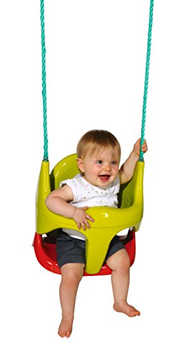 Smoby - 310194 - jeu de plein air - balancoire Siège Bébé 2 En 1 Smoby - 310194 - jeu de plein air - balancoire Siège Bébé 2 En 1