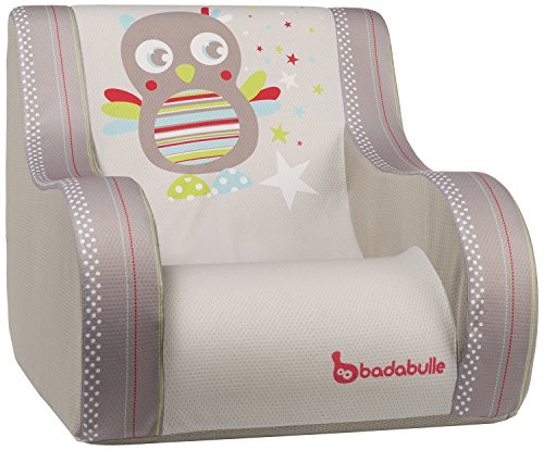Badabulle Fauteuil Club Hibou Taupe Badabulle Fauteuil Club Hibou Taupe