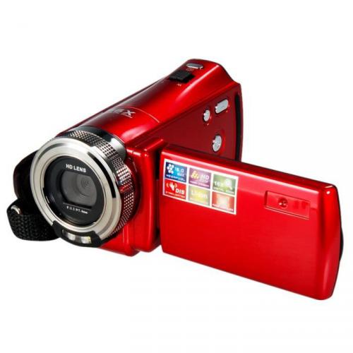 Caméscope numérique 16X Zoom numérique (Rouge) Caméscope numérique 16X Zoom numérique (Rouge)