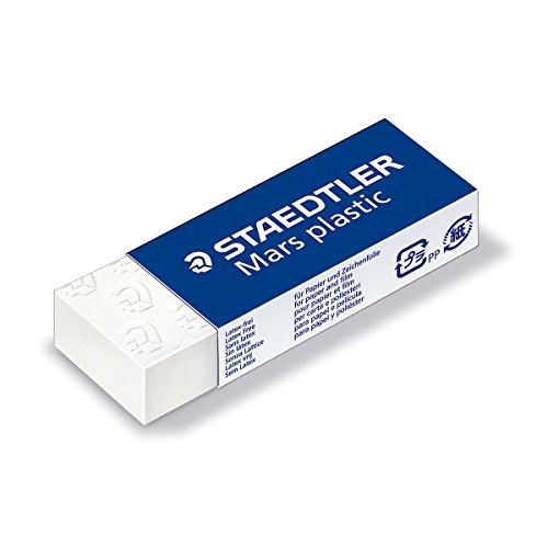 STAEDTLER Gomme Mars plastic 526 50 Blanc STAEDTLER Gomme Mars plastic 526 50 Blanc