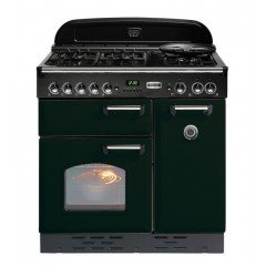 Falcon Classic 90 Mixte Noir Chrome - Falcon Classic 90 Mixte - CLAS90DFBLC - Cuisinière (four à deux étages) - pose libre - 90 cm - avec système auto-nettoyant - noir mat finition chromé Falcon Classic 90 Mixte Noir Chrome - Falcon Classic 90 Mixte - CLAS90DFBLC - Cuisinière (four à deux étages) - pose libre - 90 cm - avec système auto-nettoyant - noir mat finition chromé