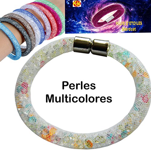 Bracelet STARDUST Multicolore M-008. Pour 3 bracelets de différentes couleurs achetés 1 collier stardust OFFERT. Bracelet STARDUST Multicolore M-008. Pour 3 bracelets de différentes couleurs achetés 1 collier stardust OFFERT.