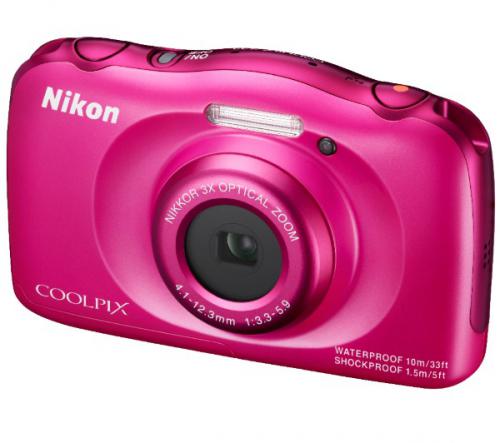 NIKON Coolpix S33 - rose - Appareil photo numérique NIKON Coolpix S33 - rose - Appareil photo numérique