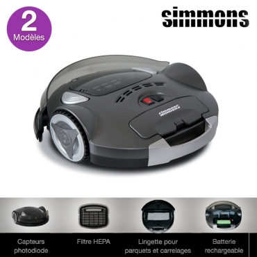 Aspi Robot Intelligent Simmons® - 2 modèles Aspi Robot Intelligent Simmons® - 2 modèles