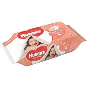 HUGGIES Nouvelles Lingettes Soft Skin X56