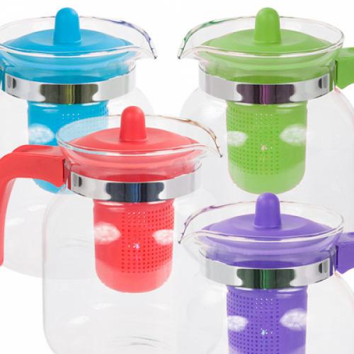 THÉIÈRE AVEC FILTRE COULEUR 1,5 L