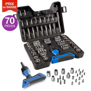 Coffret outils 70 pièces Coffret outils 70 pièces