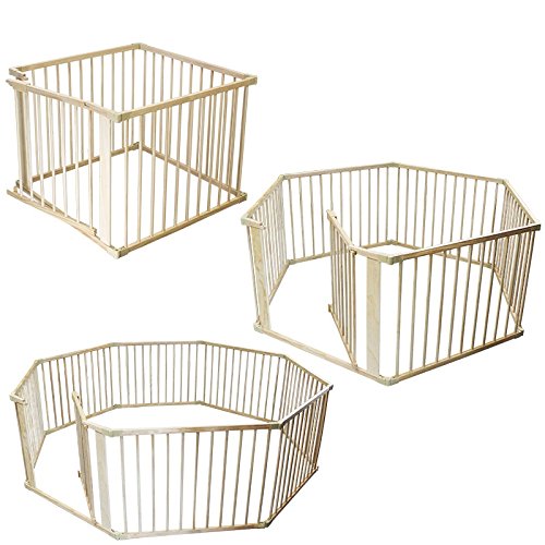 Monsieur Bébé ® Barrière de sécurité et parc bébé 4, 6 ou 8 côtés en bois / Norme EN 12227 Monsieur Bébé ® Barrière de sécurité et parc bébé 4, 6 ou 8 côtés en bois / Norme EN 12227