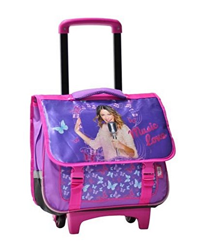 VIOLETTA - Cartable a Roulette Haute Qualité VIOLETTA - Cartable a Roulette Haute Qualité