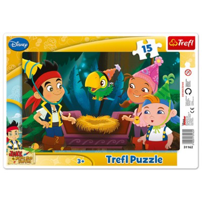 Puzzle cadre Jake et les pirates du pays imaginaire Puzzle cadre Jake et les pirates du pays imaginaire