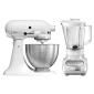 Pack Summer - KITCHENAID Robot sur socle 4,3L 5K45SS Blender/mixeur 1,5L 5KSB45 Pack Summer - KITCHENAID Robot sur socle 4,3L 5K45SS Blender/mixeur 1,5L 5KSB45
