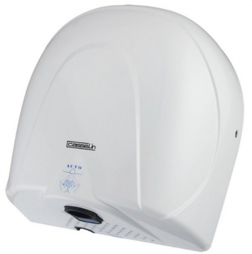 Séche-mains air chaud ou froid 900w blanc casselin csm2b