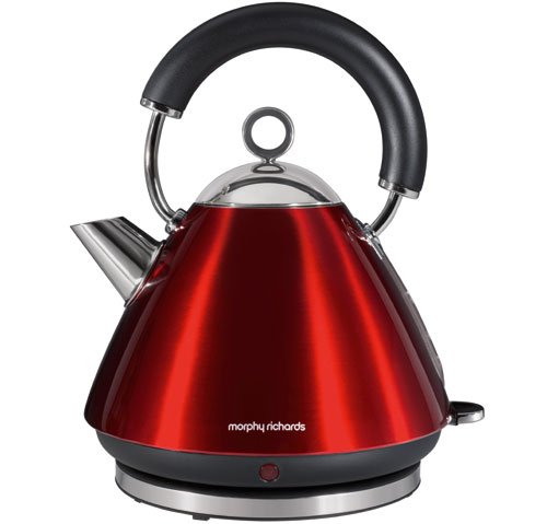 Morphy Richards 43857 Bouilloire sans Fil 1,5 L Red Accent Morphy Richards 43857 Bouilloire sans Fil 1,5 L Red Accent