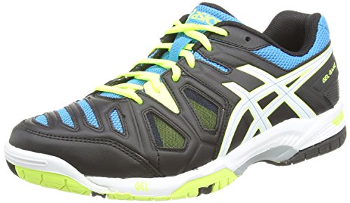 ASICS Gel-Game 5, Tennis Hommes - Blanc (Onyx/Purple/Mint 9935), 42.5 EU ASICS Gel-Game 5, Tennis Hommes - Blanc (Onyx/Purple/Mint 9935), 42.5 EU